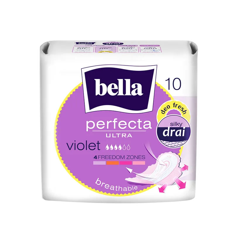 Ультратонкие прокладки bella Perfecta ultra Violet, 10шт